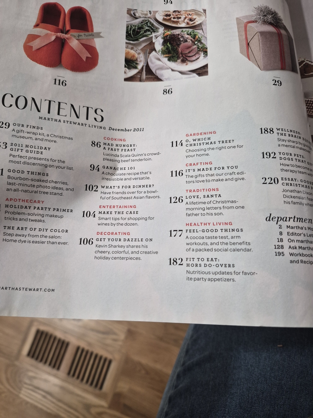 Martha Stewart Living- December 2011 - Picture 2 of 2